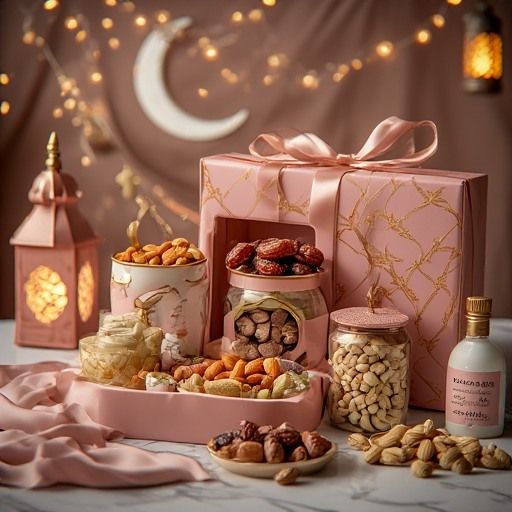Exquisite Festive Dry Fruits & Sweets Gift Box