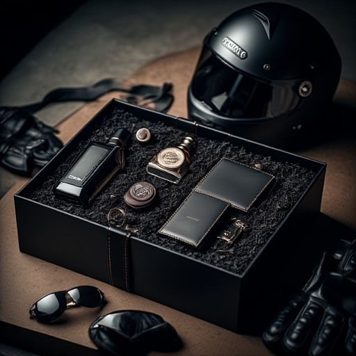 Luxury Curated Gift Box for Men - Premium Leather Accessories, Fragrance & Style