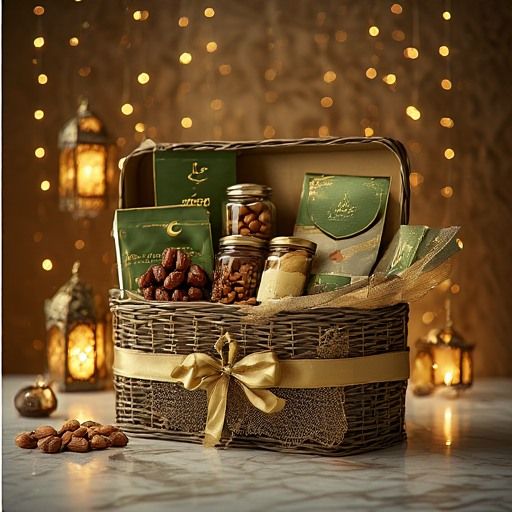 Ramadan Mubarak Hamper - Dates, Nuts & Gourmet Treats