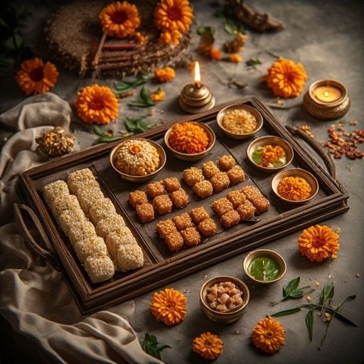 Authentic Indian Sweets Gift Tray