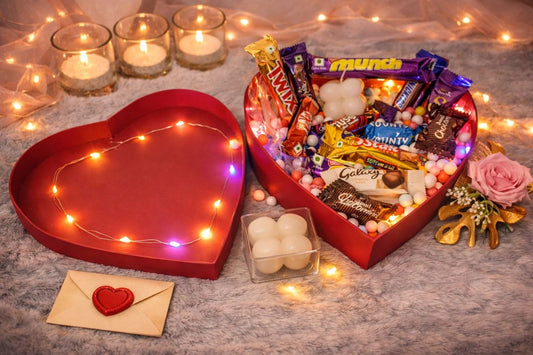 Heart Chocolate Hamper