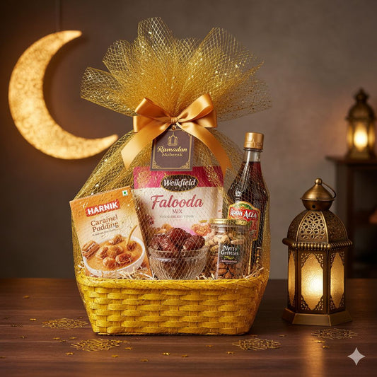 Celebration Gift Basket with Festive Treats