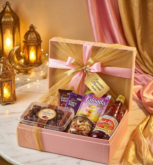 Ramadan Kareem Gift Hamper - Dates, Drinks & Gourmet Treats