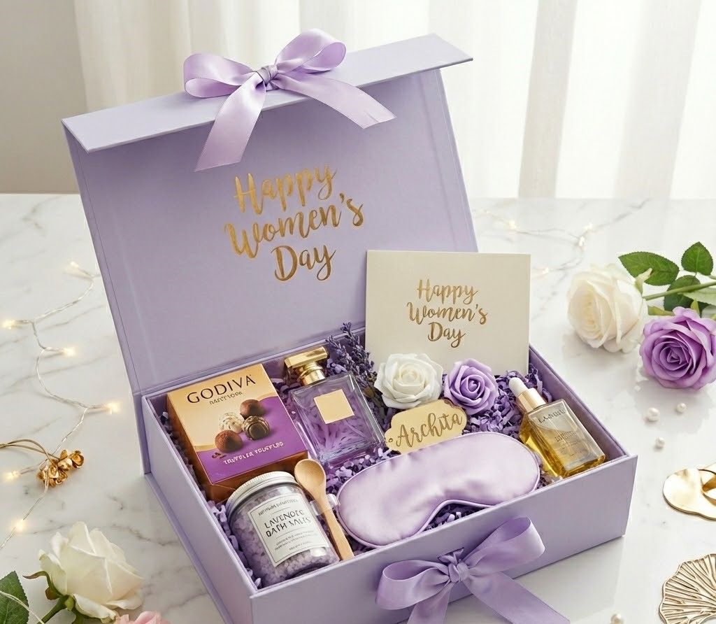 Luxury Lavender Women's Day Gift Set