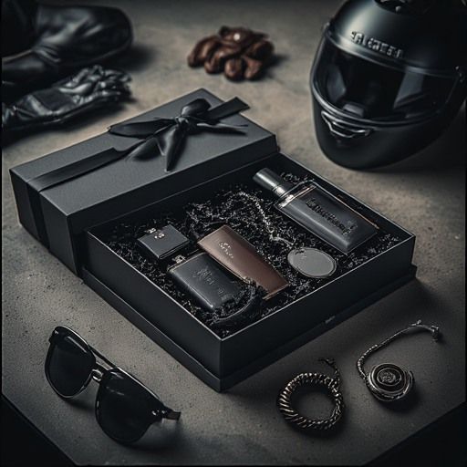 Luxury Curated Gift Box for Men - Premium Leather Accessories, Fragrance & Style