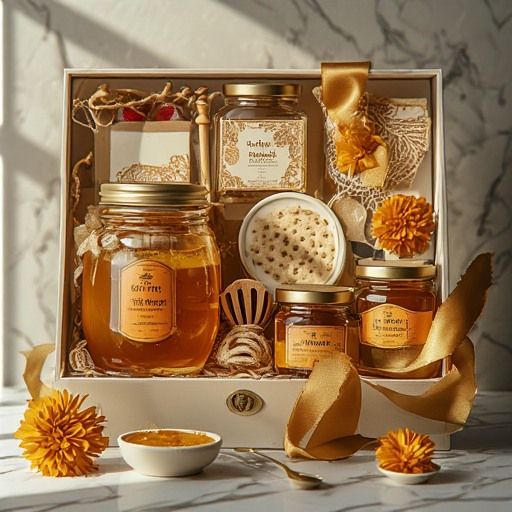 Artisan Honey & Gourmet Treats Gift Box