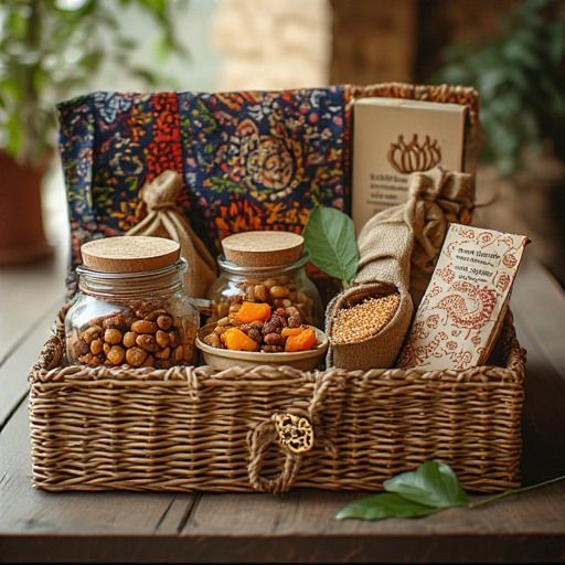 Artisanal Gourmet Snack Hamper with Assorted Treats