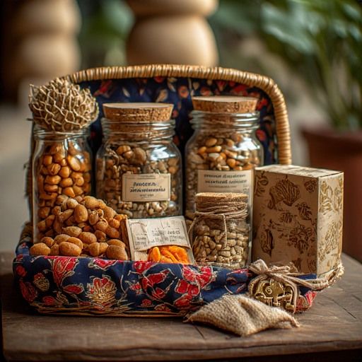 Artisan Nut & Snack Gift Hamper - Premium Selection
