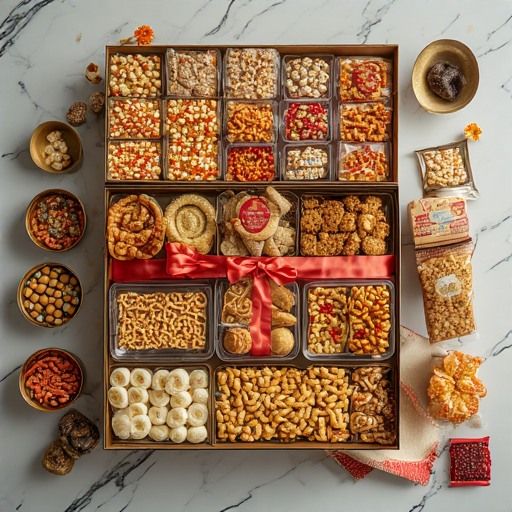 Grand Indian Snack Collection - Ultimate Festive Gift Box