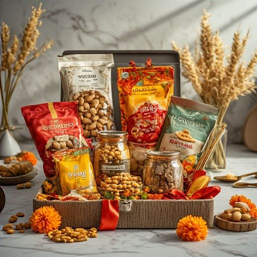 Celebration Dry Fruit & Snack Gift Tray