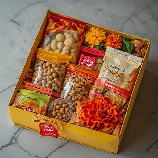 Spiced Peanut & Savory Snack Gift Box