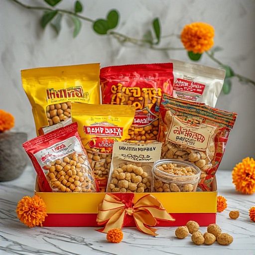 Spiced Peanut & Savory Snack Gift Box