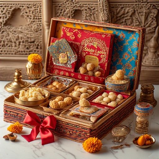 Artisanal Indian Sweets Gift Box