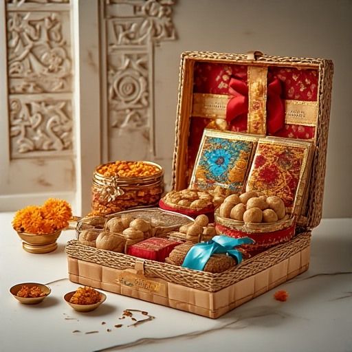 Artisanal Indian Sweets Gift Box