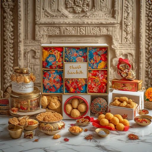 Artisanal Indian Sweets Gift Box