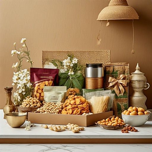 Gourmet Indian Snack Gift Basket
