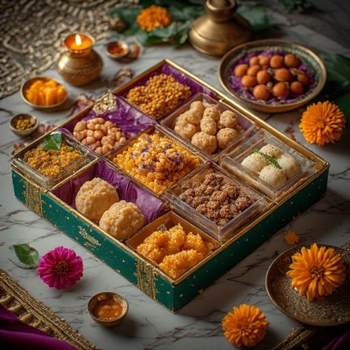 Premium Indian Sweets Gift Box
