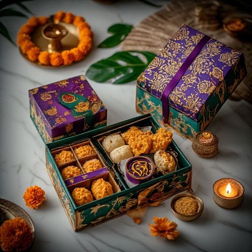 Premium Indian Sweets Gift Box