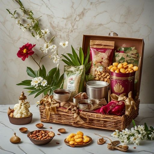 Gourmet Indian Snack Gift Basket