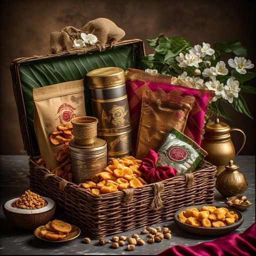 Gourmet Indian Snack Gift Basket