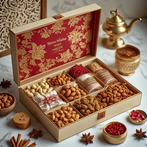 Artisanal Dry Fruit Gift Box - Festive Delights Collection