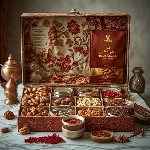 Artisanal Dry Fruit Gift Box - Festive Delights Collection
