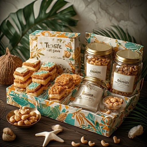 Tropical Gourmet Snacks Gift Box