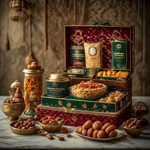Deluxe Festive Treats Hamper - Premium Assorted Dry Fruits & Snacks Gift Box