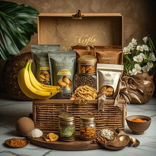Exotic Dry Fruits & Gourmet Snacks Hamper - Premium Assorted Treats Gift Box