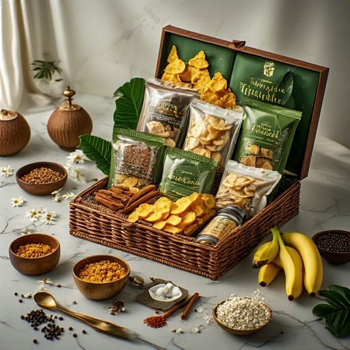 Exotic Dry Fruits & Gourmet Snacks Hamper - Premium Assorted Treats Gift Box