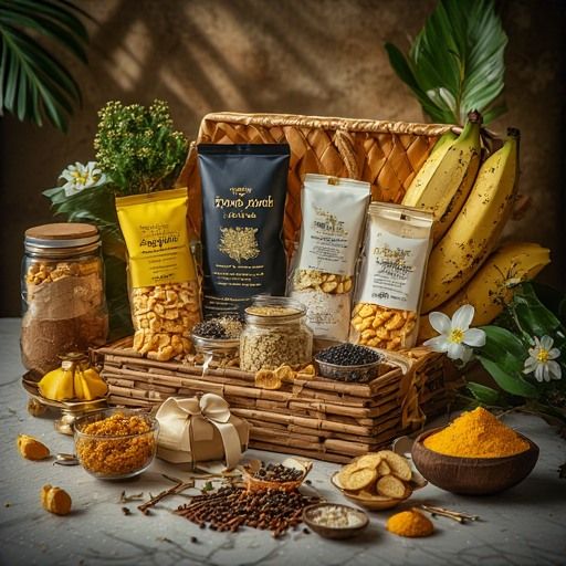 Exotic Dry Fruits & Gourmet Snacks Hamper - Premium Assorted Treats Gift Box