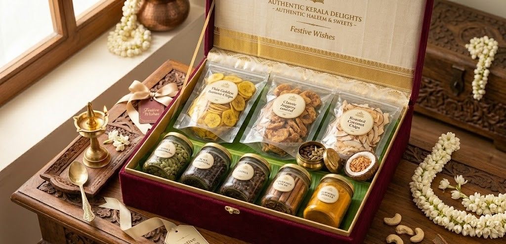 Artisanal Indian Sweets and Snacks Gift Box