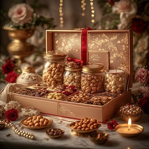 Luxury Gourmet Nut & Dried Fruit Gift Box