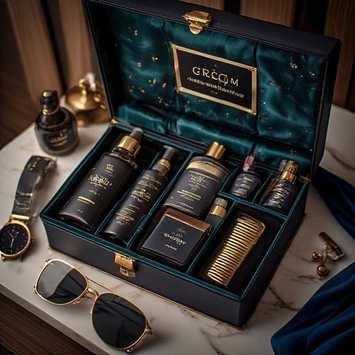 Grooming Essentials Gift Set for Men | Luxurious Skincare & Accessories