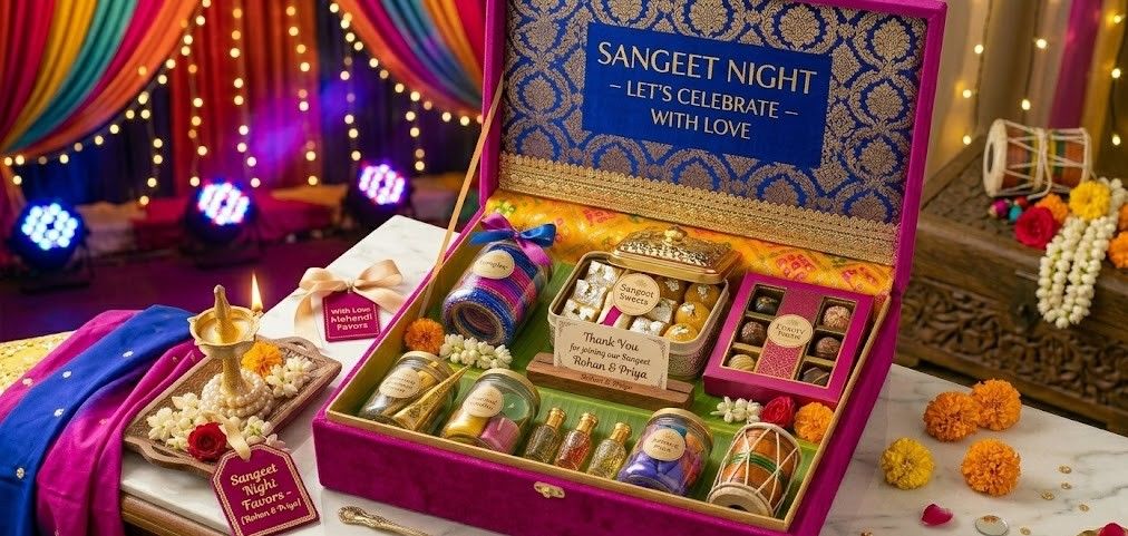 Sangeet Night Gift Box | Wedding & Celebration Keepsake