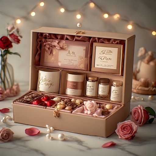 Luxury Gift Hamper with Gourmet Treats