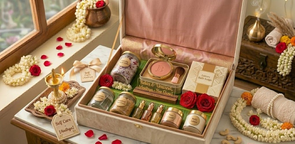 Luxury Gift Hamper with Gourmet Treats and Keepsakes