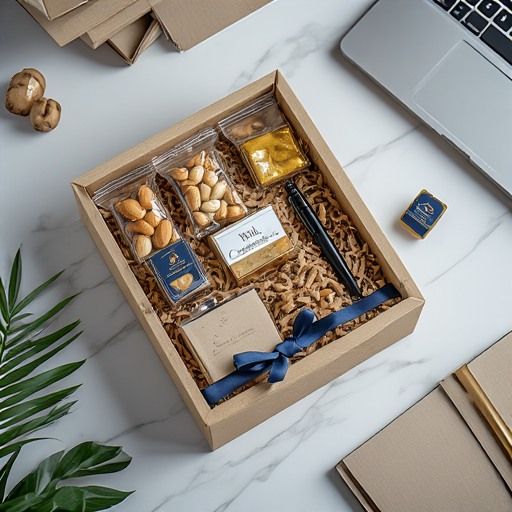 Luxury Gourmet Nut & Treat Gift Box Set - Exquisite Corporate & Personal Gifting