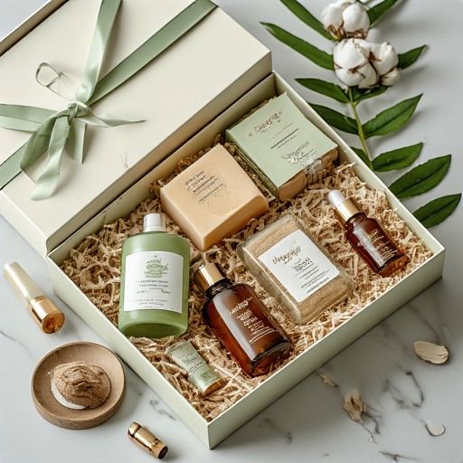 Artisan Soap and Skincare Gift Box - Natural Ingredients