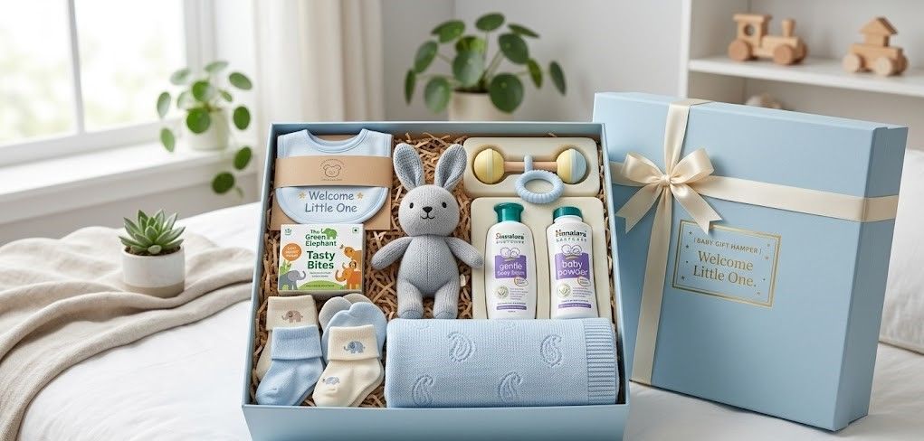 Welcome Baby Gift Set - Blue