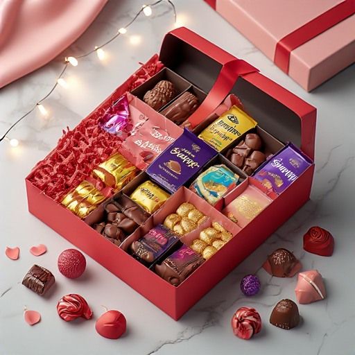 Gourmet Chocolate Gift Hamper Box - Premium Assorted Chocolates