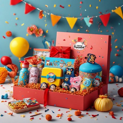 Disney-Themed Birthday Gift Box for Kids