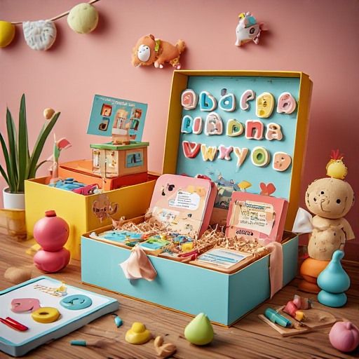 Montessori Learning Toy Box for Toddlers