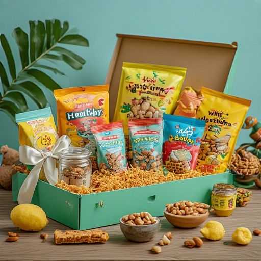 Gourmet Nut & Snack Gift Box - Healthy Treats Collection