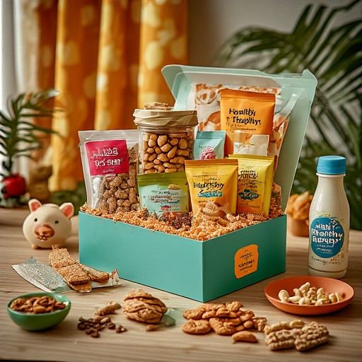 Gourmet Nut & Snack Gift Box - Healthy Treats Collection