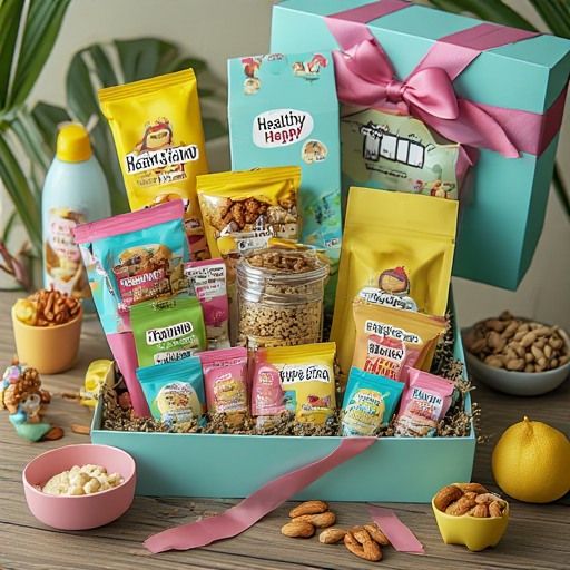 Gourmet Nut & Snack Gift Box - Healthy Treats Collection