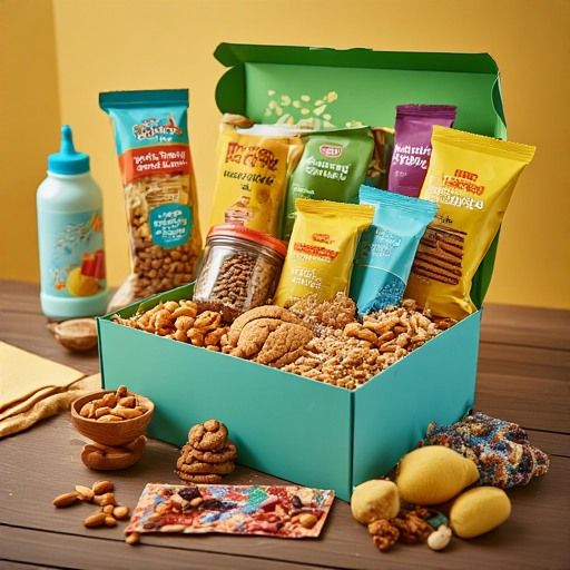 Gourmet Nut & Snack Gift Box - Healthy Treats Collection