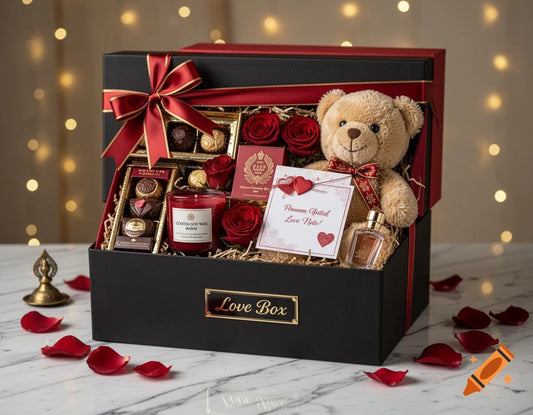 Luxury Love Box - Romantic Gift Set for Her