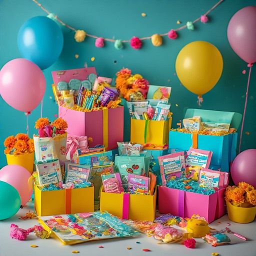 Celebration Gift Box - Gourmet Treats & Fun Surprises
