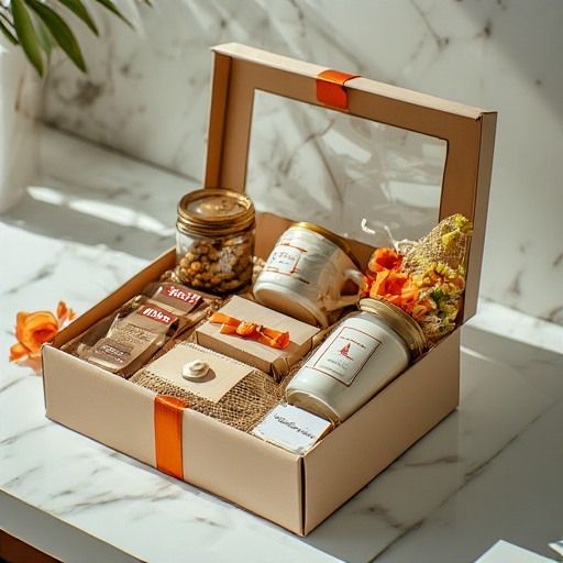 Premium Confectionery Gift Box with Exquisite Assortment